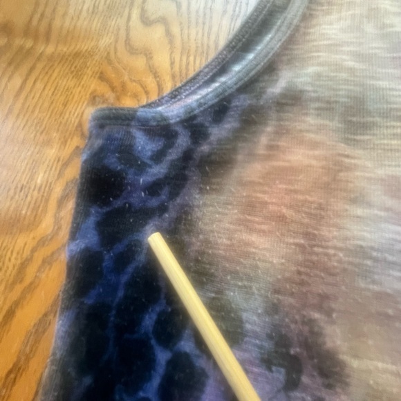 David Cline Crushed Button Down Shirt snaps roll up sleeve w Tank Top Twinset - Picture 11 of 13